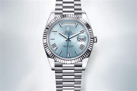 does rolex make platinum watches|Rolex day date 40 platinum.